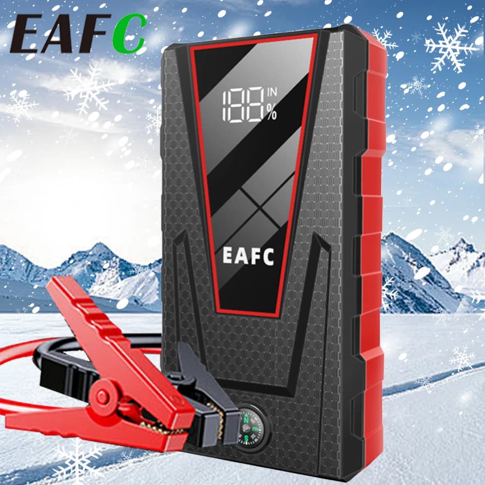 EAFC 12V arranque de batería de coche 2000A/1200A/600A amplificador de batería de coche banco de energía portátil amplificador de coche equipo de
