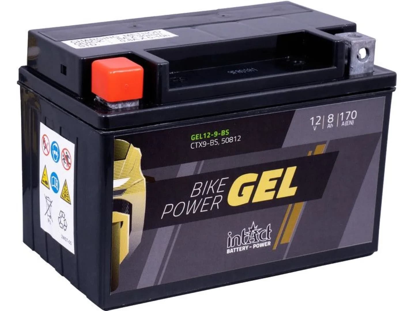 Bateria Intact gel YTX9-BS 12v 8ah