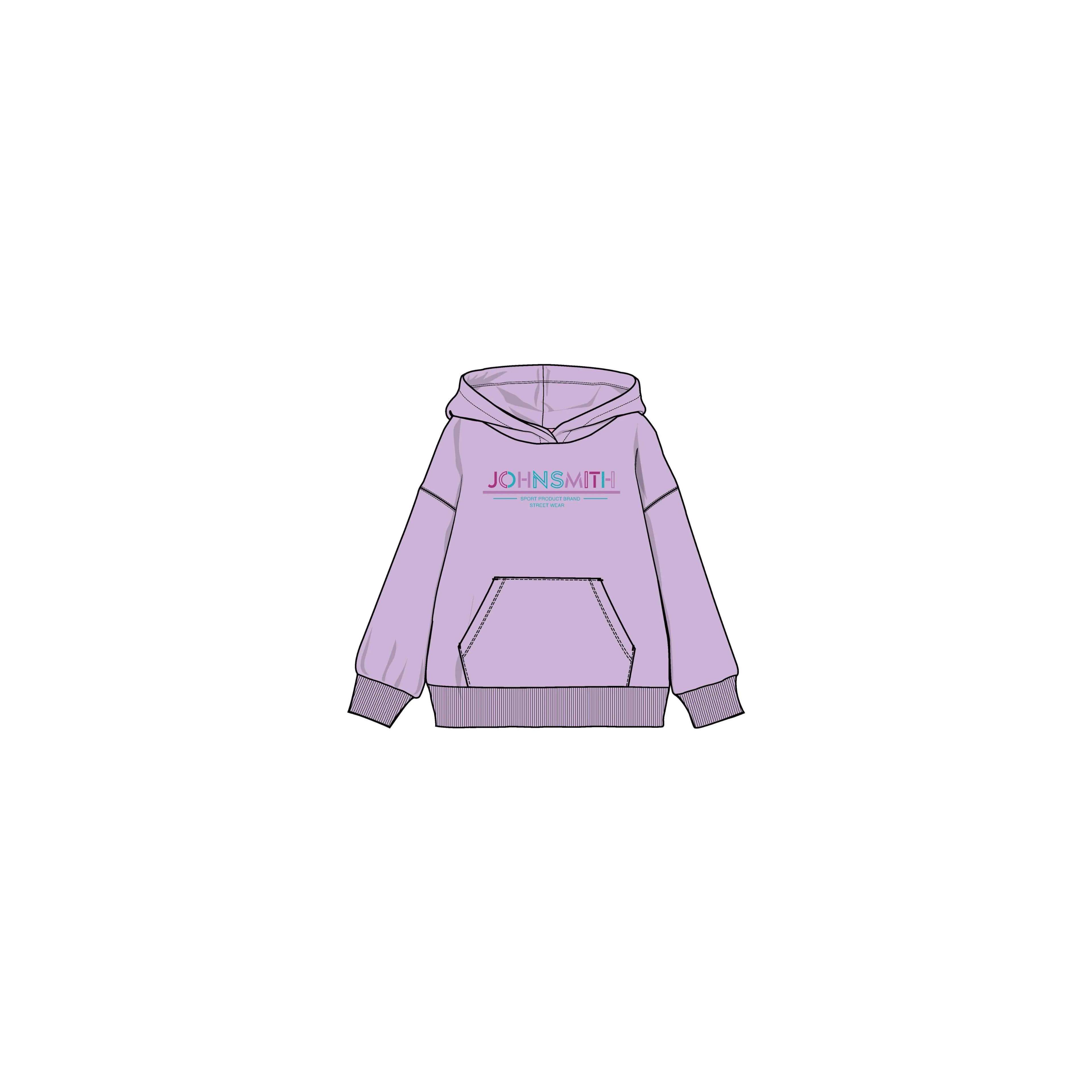 SUDADERA GINAN LILA de John Smith. Sudadera John Smith, diseñado para ofrecer comodidad y rendimiento. Perfecto para uso diario, deporte o