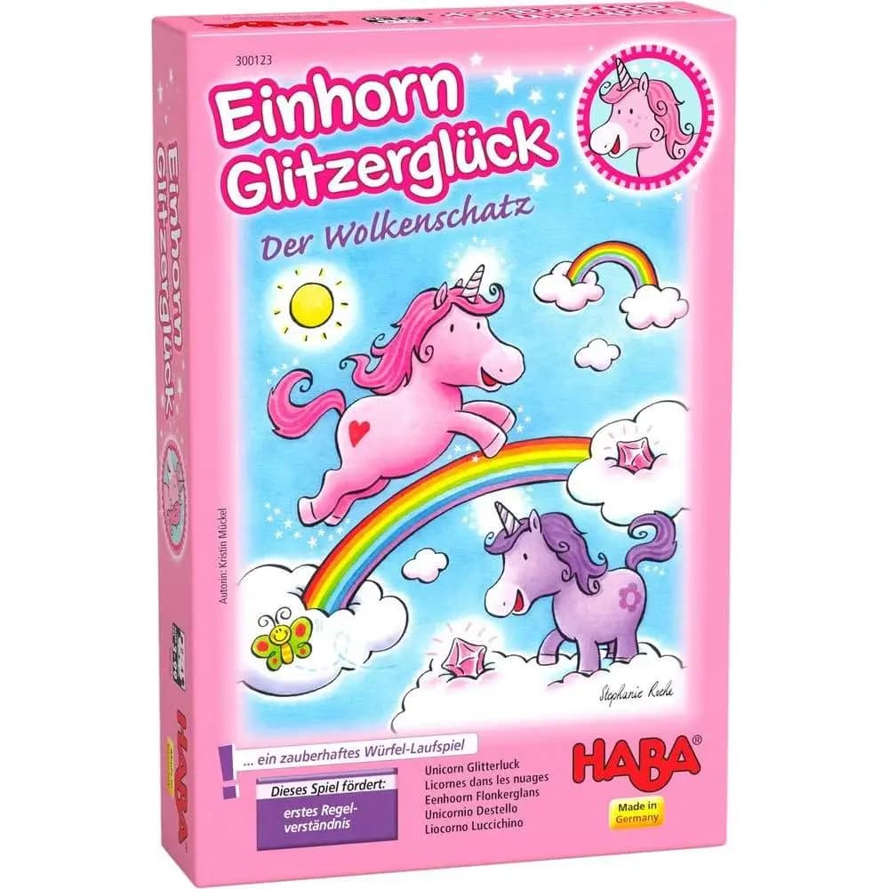 Juego de Mesa el Unicornio Destello Superventas Marca Haba - Vive en un Fabuloso País Lejano