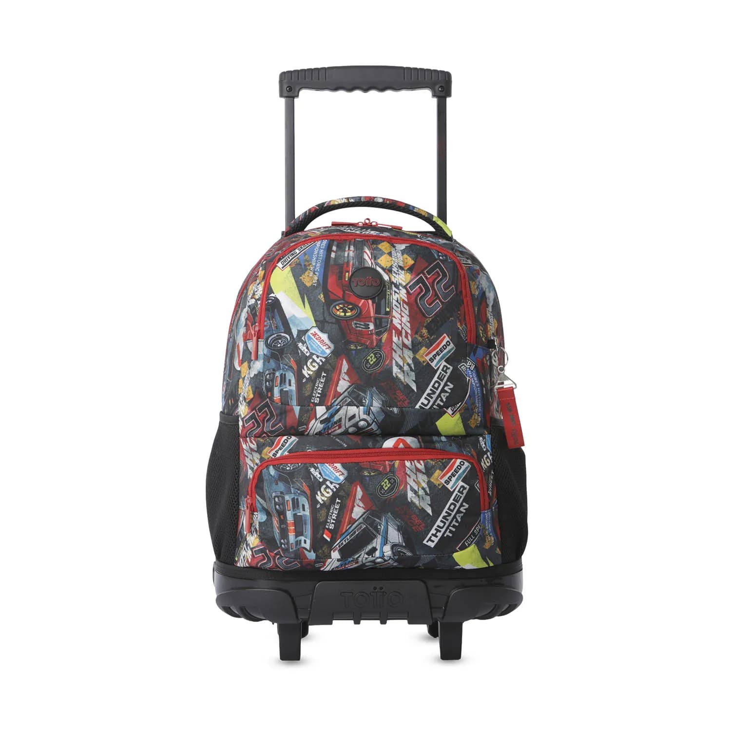 Totto Mochila escolar de ruedas SKL L Material: Poliéster 32 x 45.5 x 18 cm