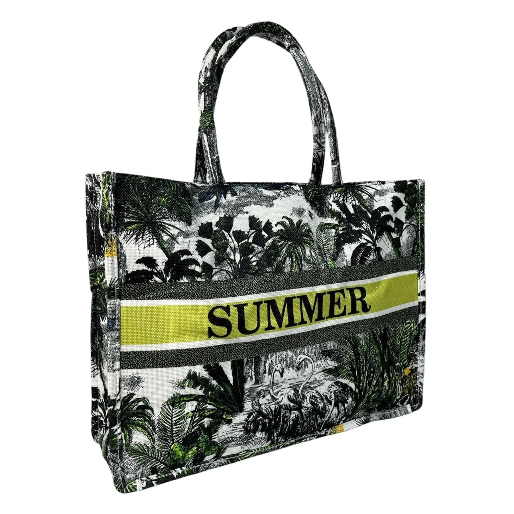 MEJORADA Bolso Tote Mujer Capacidad Grande Verano Cremallera 100% Poliéster