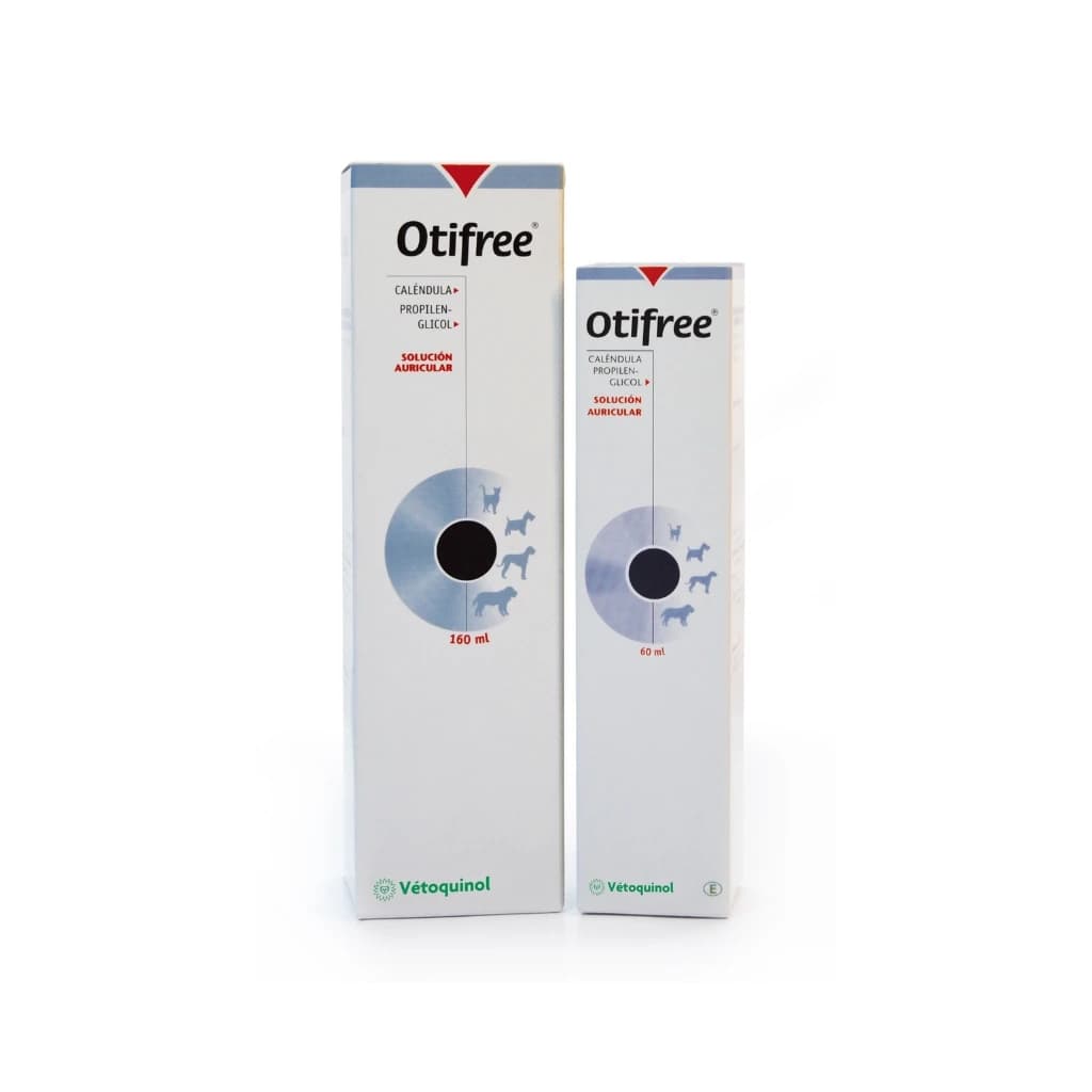 VETOQUINOL - Otifree - Limpieza Auricular del Oído externo en Perros y Gatos