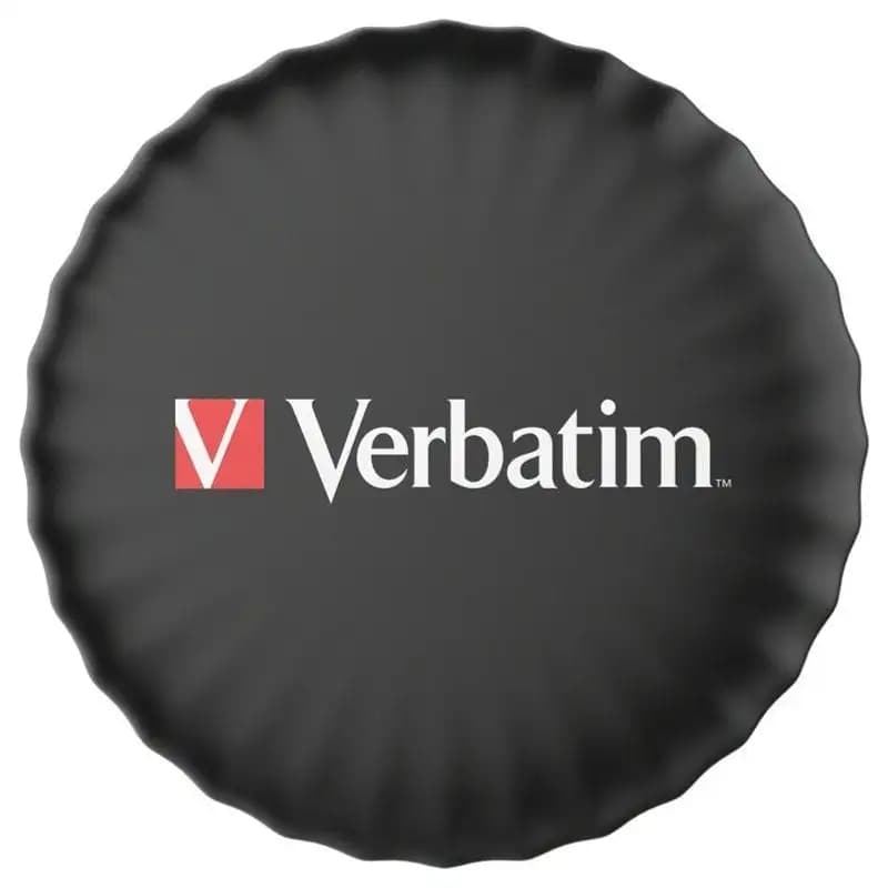 Verbatim my finder coin bluetooth tracker myfc-01b compatible with apple/ includes keychain and battery/black