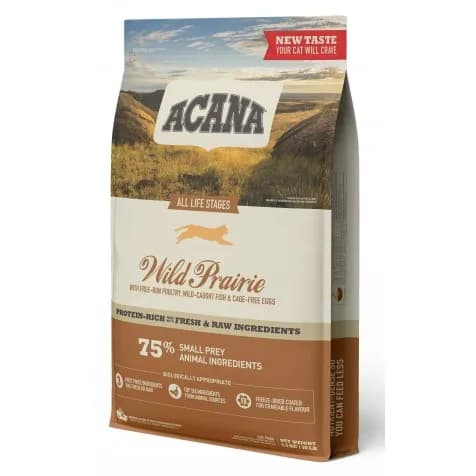 Acana Wild Prairie Cat 4.5 Kg - Pienso para Gatos Rico en Proteínas y Sin Cereales