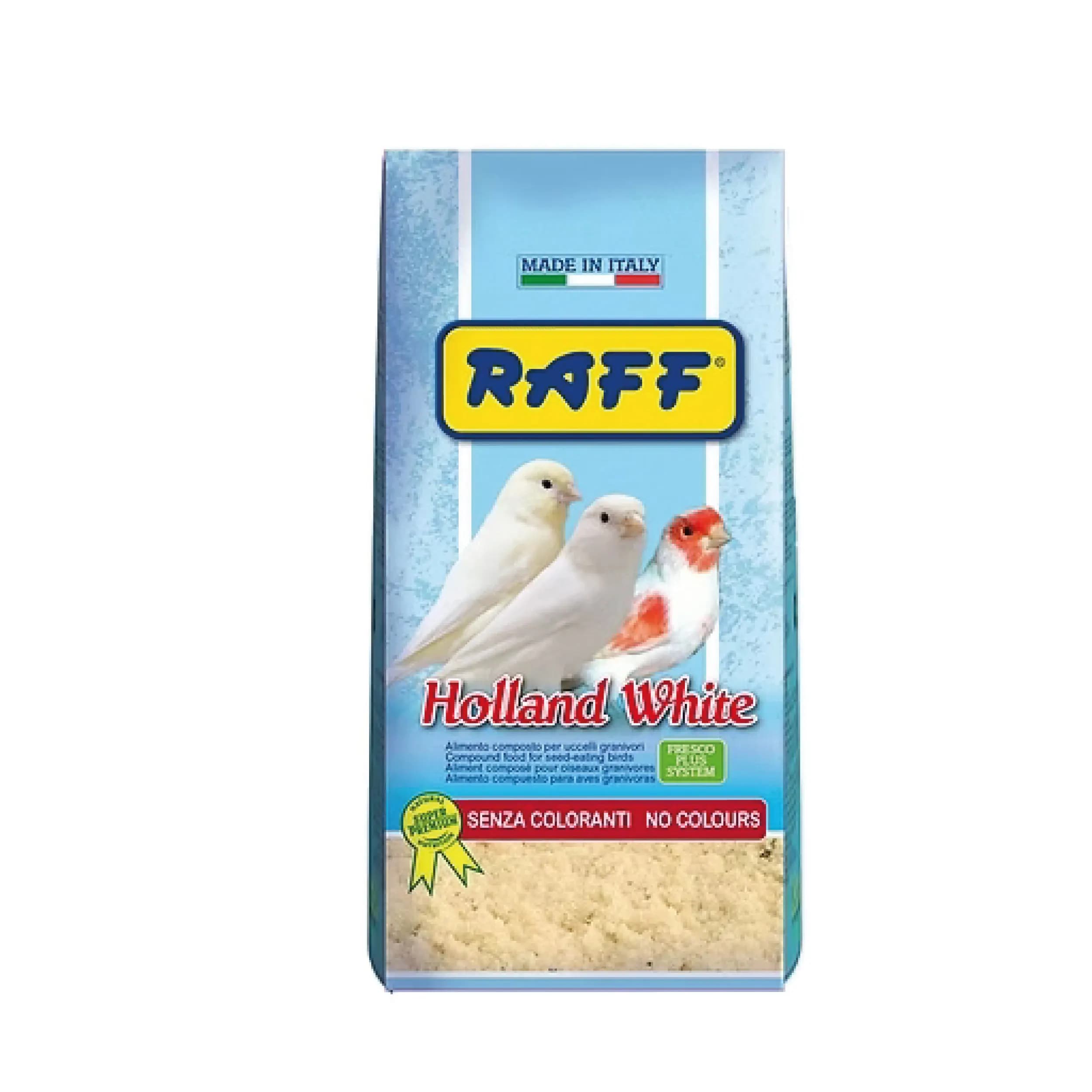 Alimento para Aves RAFF HOLLAND 4 kg Pasta de Cría Natural sin Colorantes