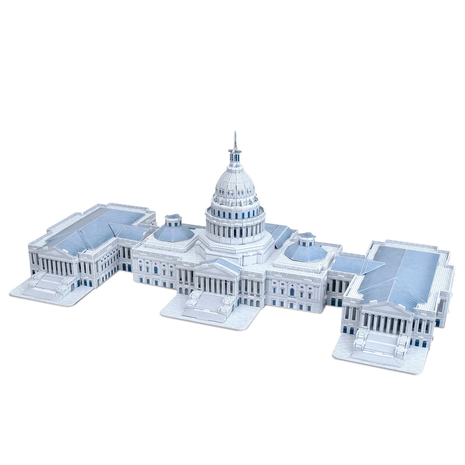 DAM. Puzle 3D de cartón del Capitolio en Estados Unidos. 132 piezas. 53x24x20cm.