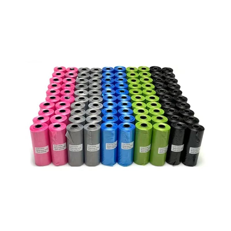 1800 Bolsa Yommy Bolsas Para Excrementos De Perro 120 Rollos, Buena Marca Bolsas Caca, Multicolor Caca Bolsa Para Perro Mascotas