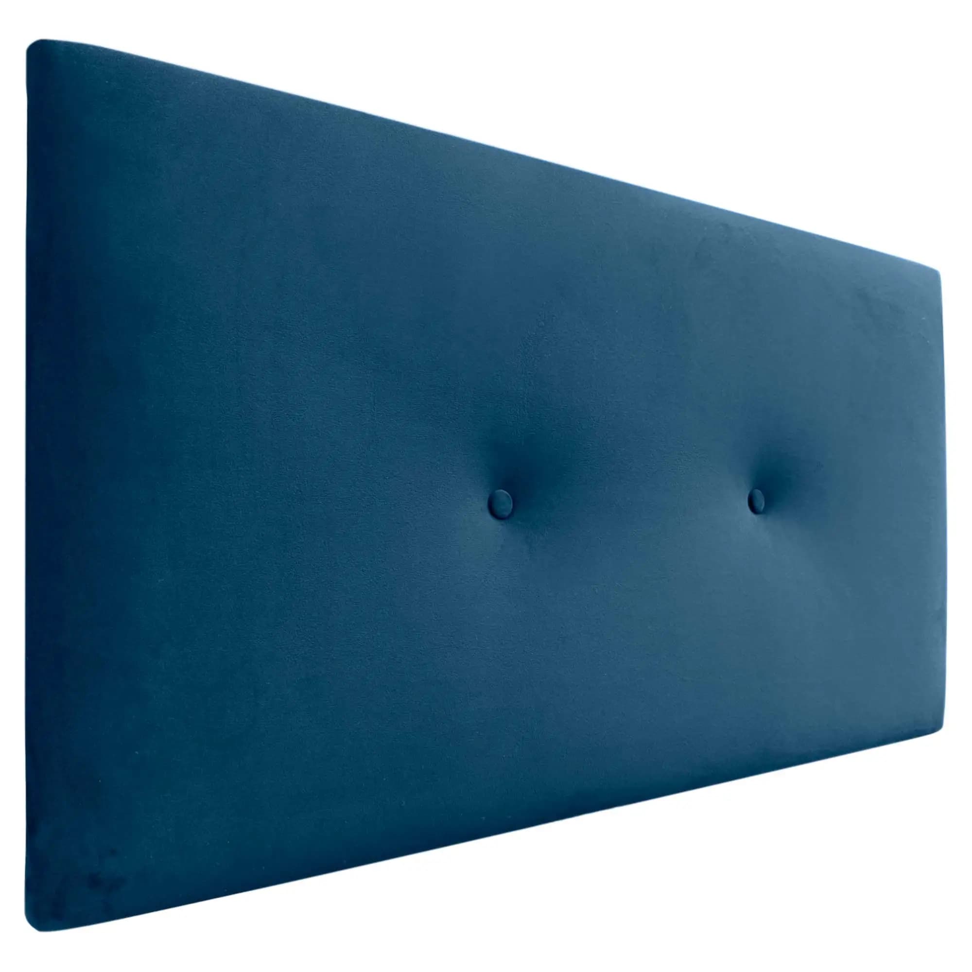 DHOME Cabecero en Terciopelo Liso con Botones Alta Gama Moderno con 8cm Grosor