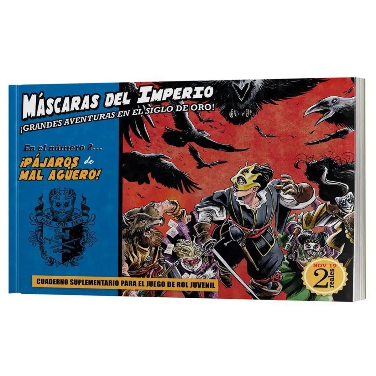 Asmodee - Juego de mesa Pájaros de Mal Agüero