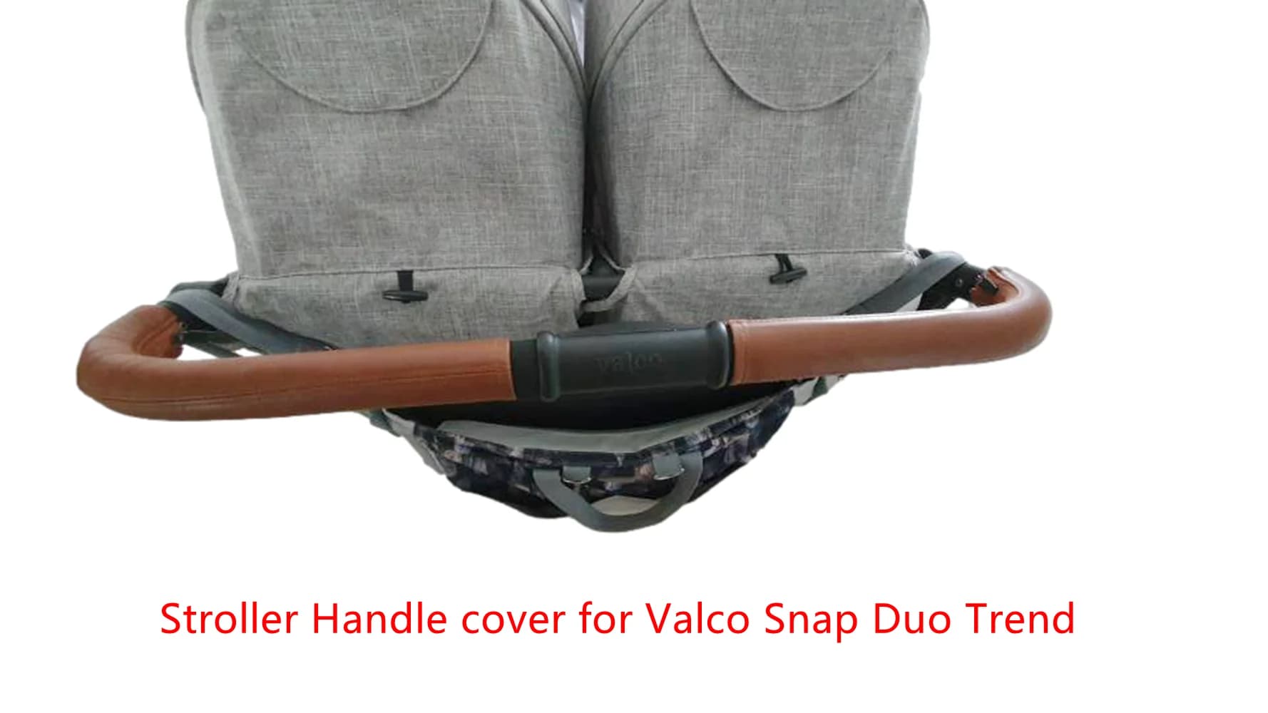Funda de cuero para cochecito de bebé Valco Snap Duo Trend, funda protectora para manija, parachoques, reposabrazos, Accesorios para Carro