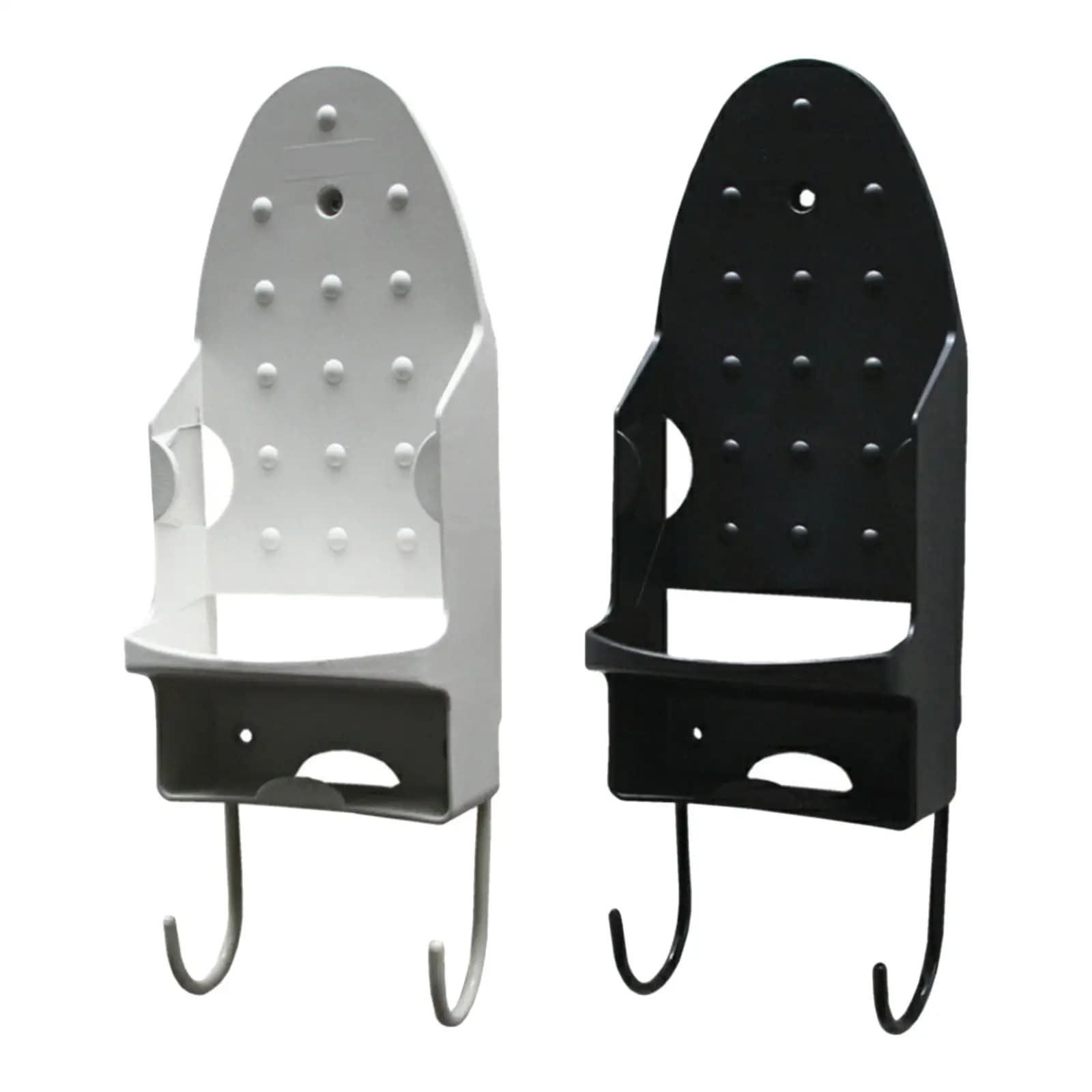 Tabla de planchar de pared con ganchos, almacenamiento de hierro y tabla de planchar para puerta del hogar, carrito de planchar, soporte de hierro