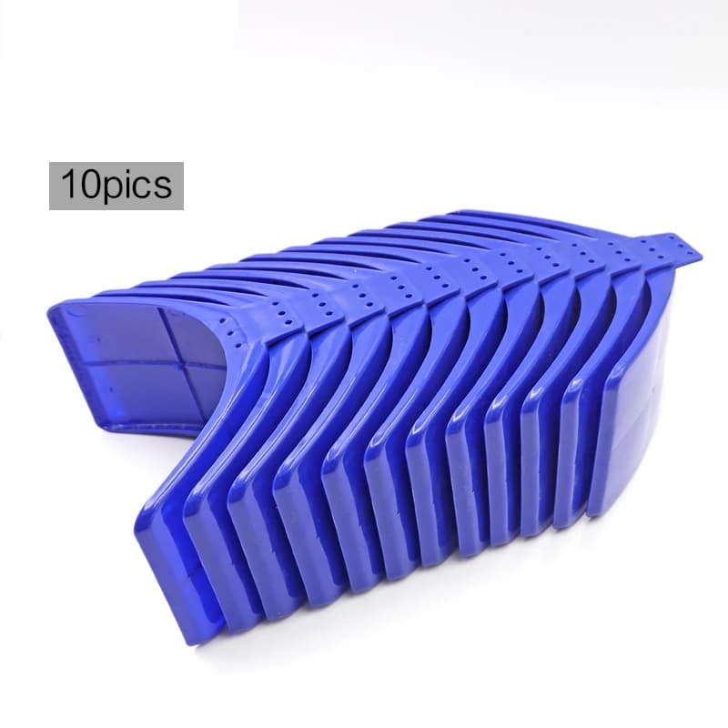 Percha de plástico de 10 piezas para palomas, marco de descanso para palomas, suministros para pájaros, casa para loros azules