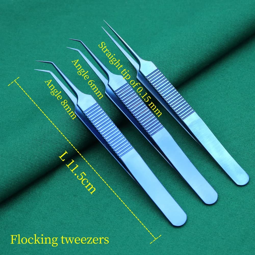 Pinzas para trasplante de cabello Fue, implantador de trasplante de cabello, pinzas para trasplante de cabello, titanio