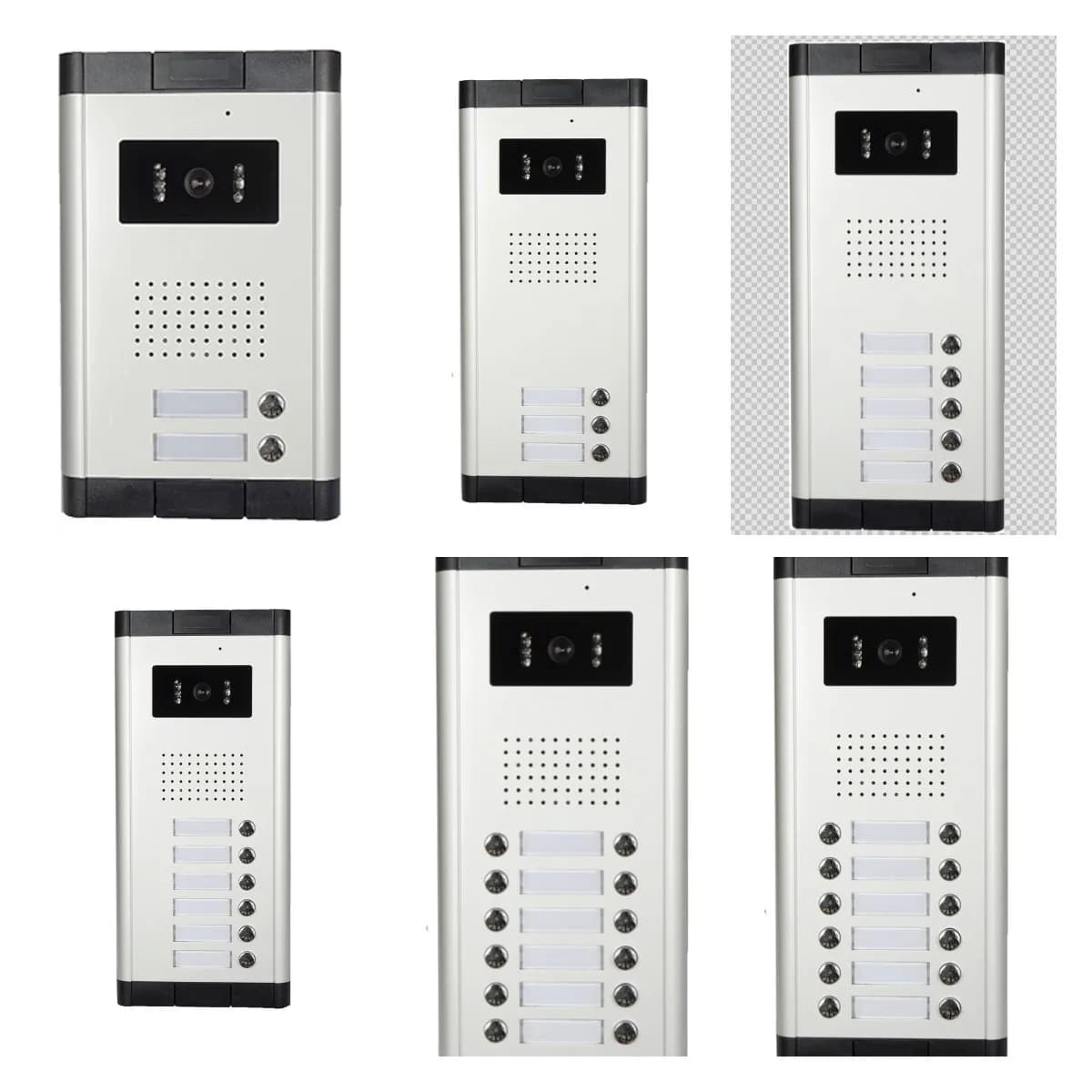 Yobang-sistema de intercomunicación de seguridad a prueba de agua, videoportero, cámara exterior, visión de luz IR con múltiples botones de