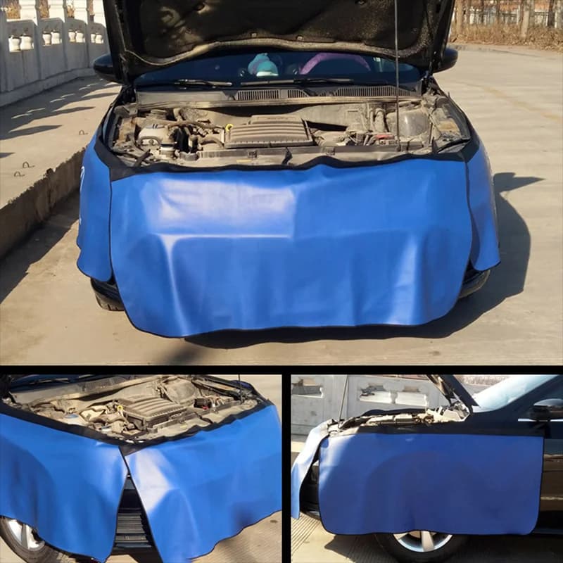 3 uds Universal coche magnético para cubierta de guardabarros Protector plegable estera de trabajo mecánico almohadilla de reparación de