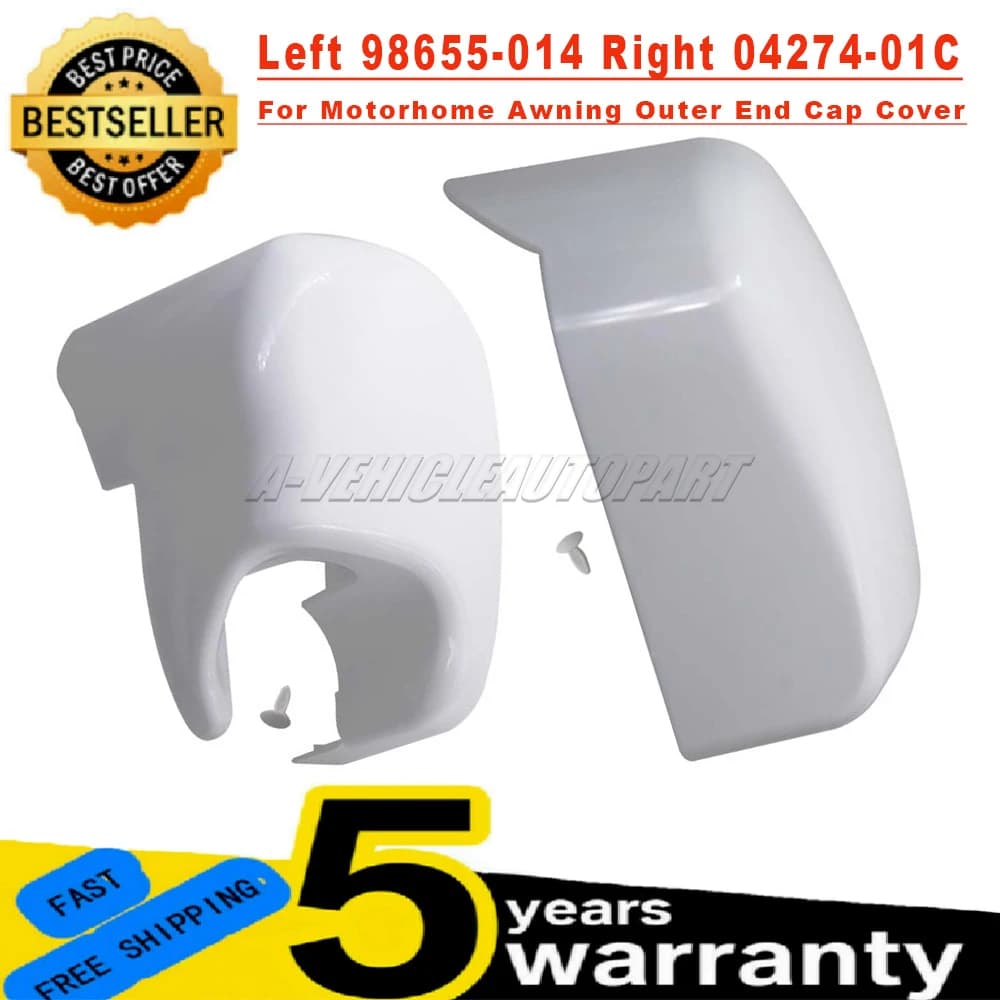Nuevo para Fiamma F45i, toldo para autocaravana, tapa exterior, cubierta Polar blanca izquierda 98655-014 o derecha 04274-01C