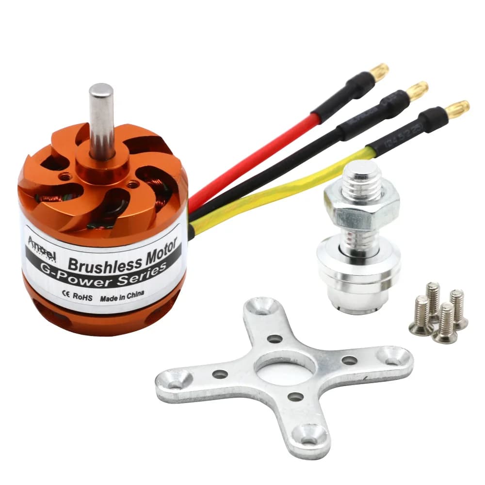 Motor RC D3536 910KV 1000KV 1250KV 1450KV Motor Outrunner sin escobillas para Mini multicópteros RC avión helicóptero
