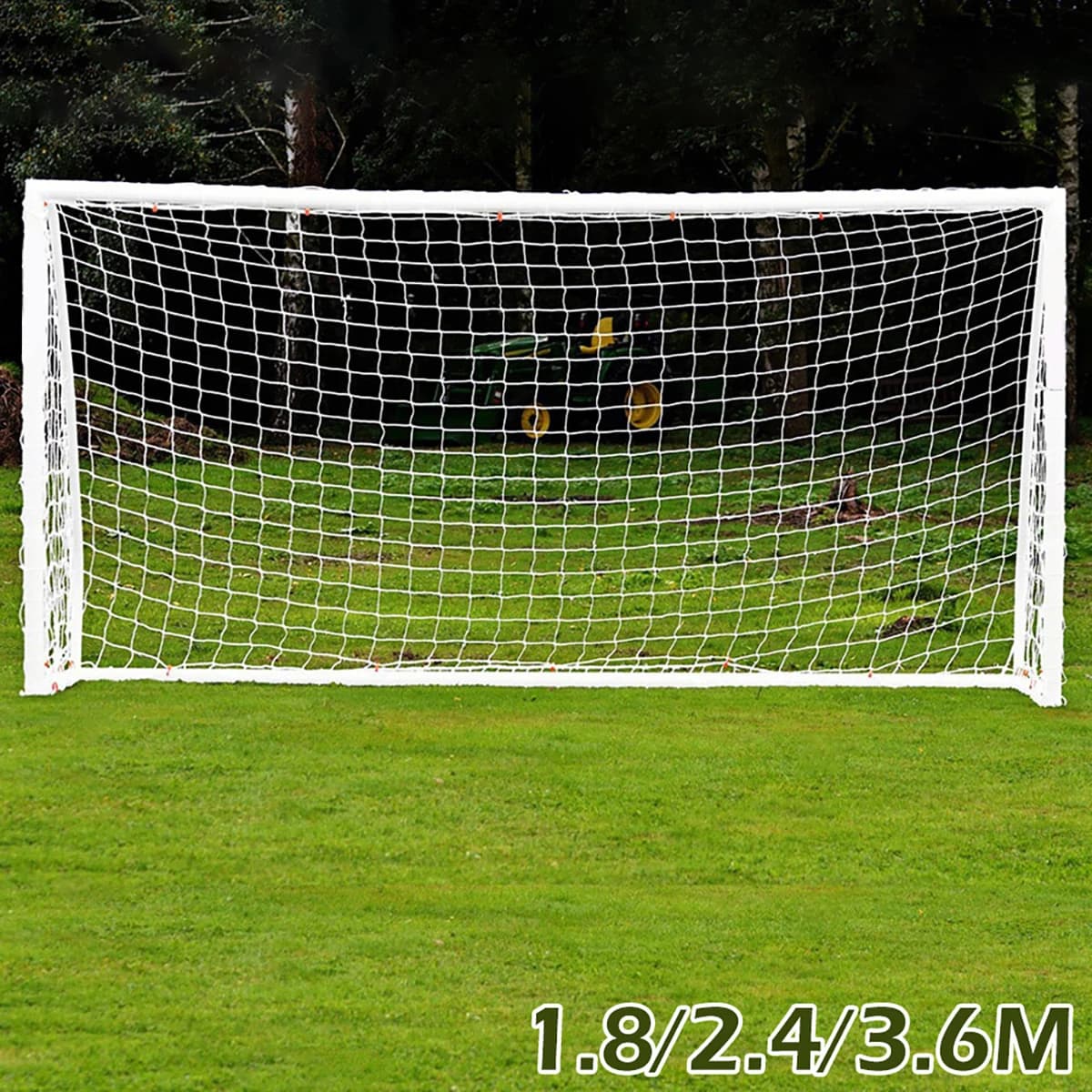 Red de portería de fútbol para deportes al aire libre, Red de entrenamiento de partidos, 1,8 M, 2,4 M, 3,6 M para práctica de entrenamiento