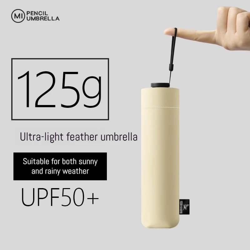 125g protección solar de soldadura portátil de estilo japonés, protección UV, resistencia a la intemperie, paraguas manual