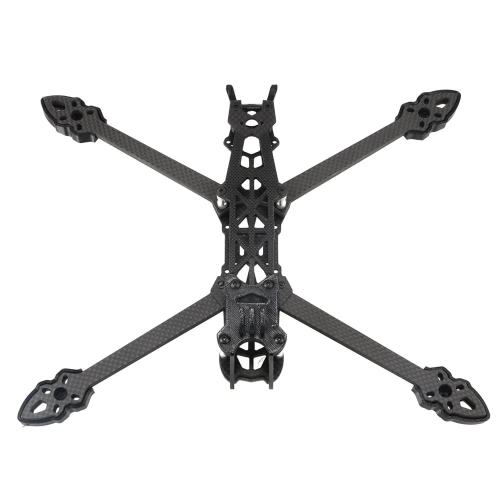 Mark4 7 pulgadas 295mm con brazo de 5mm marco de cuadricóptero 3K fibra de carbono 7 "FPV Freestyle RC Racing Drone con piezas de impresión para DIY