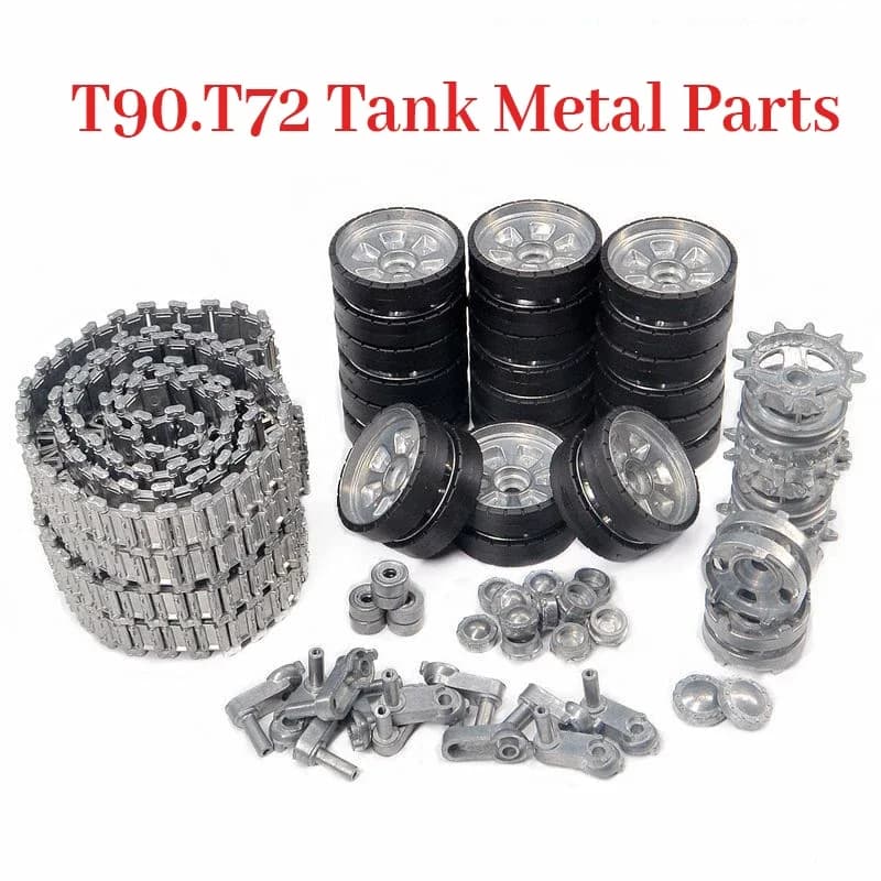 Henglong-asiento de ajuste de brazo basculante de rueda de carretera, accesorios de tracción de pista de Metal, T90/T72, 3938/3939