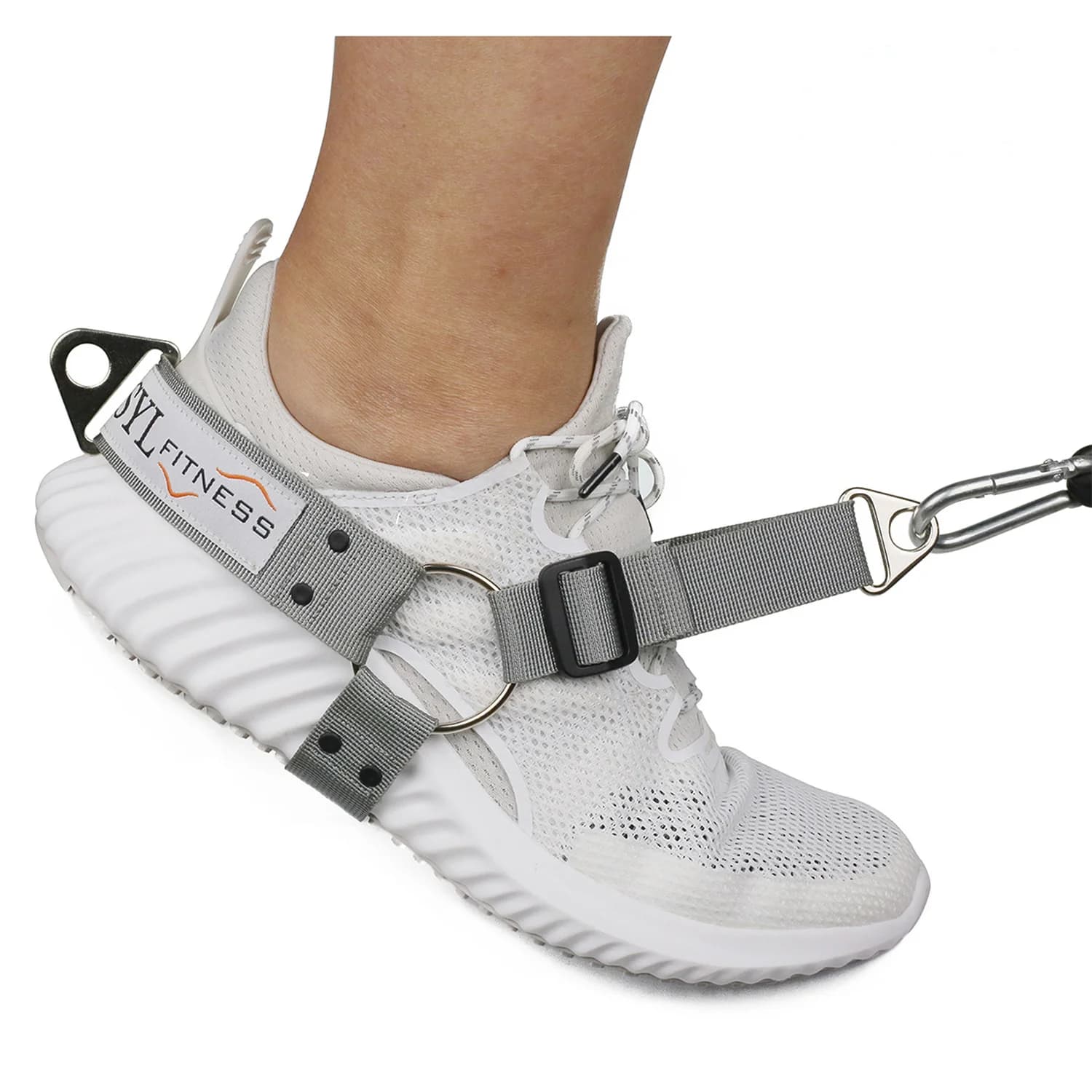 Fitness glúteos pierna entrenamiento Kickback Correa cubierta de zapato dispositivo de entrenamiento de cadera gimnasio en casa mujeres hombres
