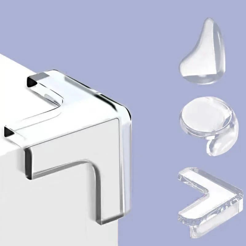Protector de silicona luminoso de seguridad para bebés, cubierta de protección de borde de esquina de la Mesa, enchufe eléctrico, protectores