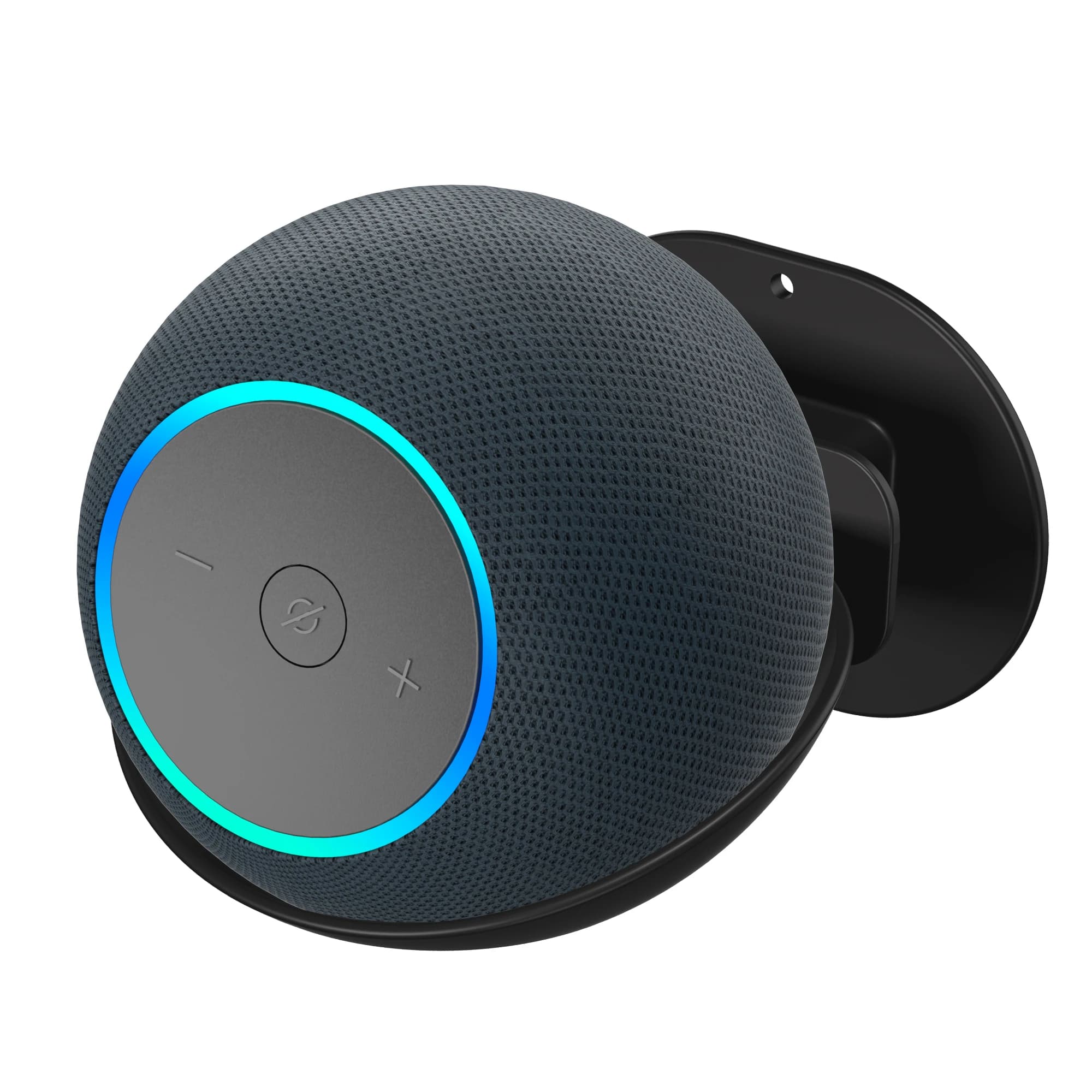 Soporte de Pared para Echo Dot Max/Echo Dot/Echo Pop/Echo Spot/Home Pod Mini/Altavoz, Base de Almacenamiento de Audio