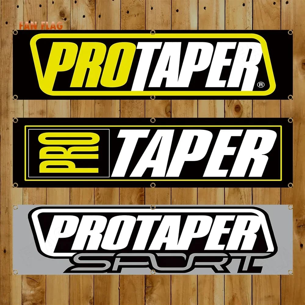 60x240cm Protapers Auto Parts Banner Bandera Poliéster Impreso Garaje o Tapiz de decoración al aire libre