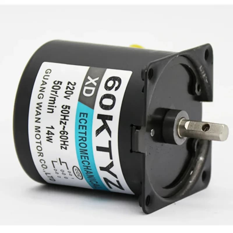 60ktyz-Motor de engranaje de 14W de CA, Magneet Synchrone, Miniatuur, Lage, Snelheid, Grote, Koppel, Kleine, 110V/220V