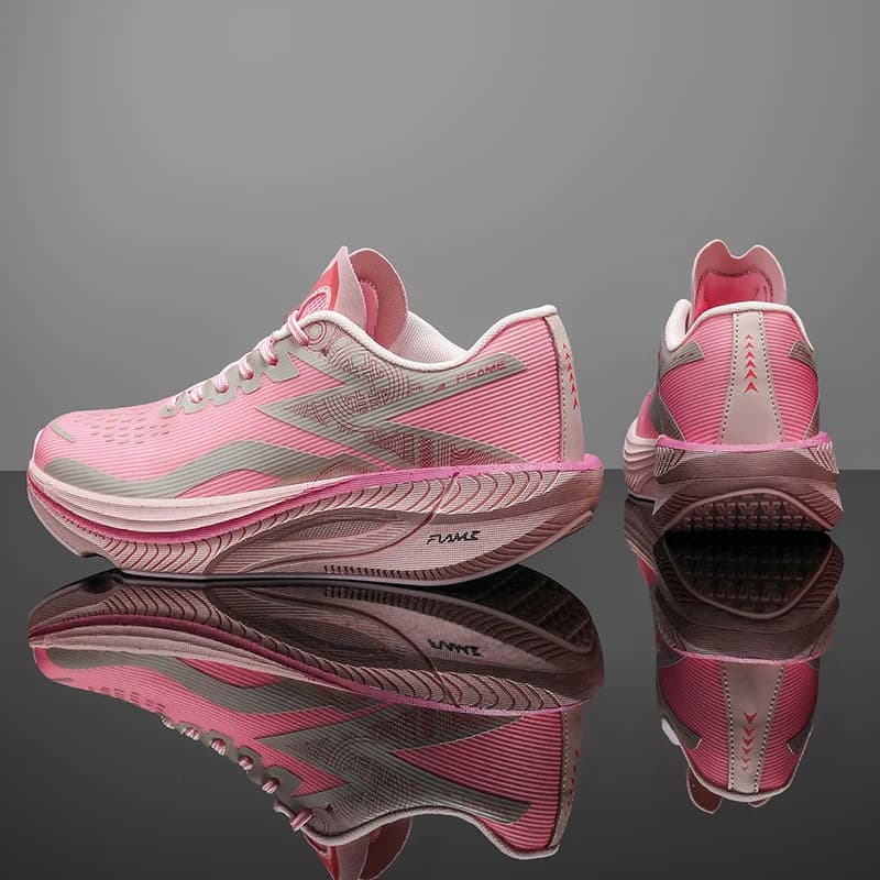 Zapatillas de running para hombre de talla grande con tecnología de placa de carbono, con absorción de impactos, rebote y diseño ligero y