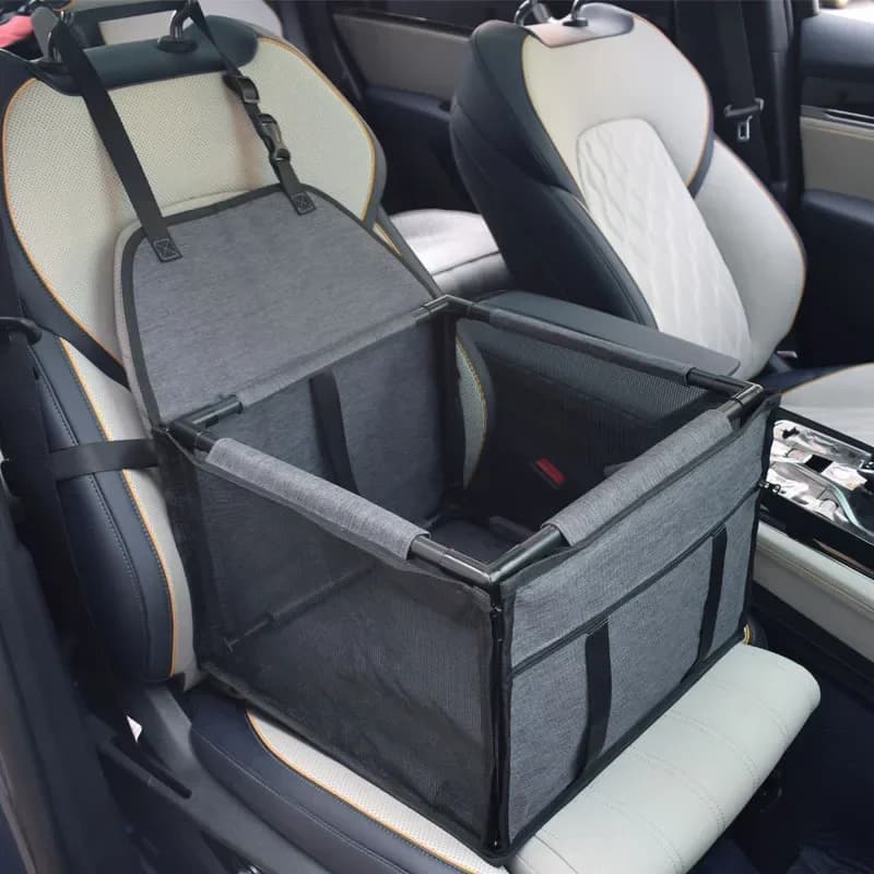 Funda de viaje para asiento de coche para perros, bolsa impermeable para transportar perros, hamaca de transporte para gatos, cesta para asiento de