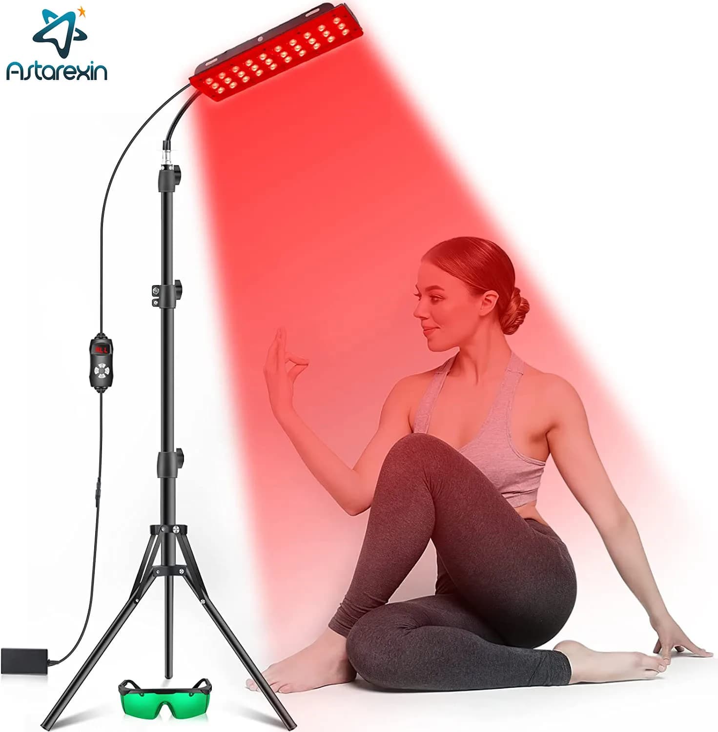 Terapia de luz roja Terapia de luz infrarroja facial para alivio del dolor de cuerpo completo Fisioterapia Cuidado de la piel Belleza Salud 660nm