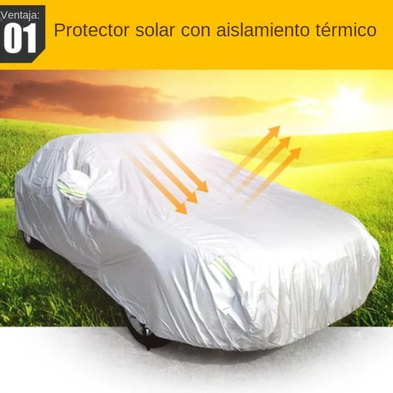 Cubierta de coche protección exterior cubierta de nieve Exterior completa sombrilla cubierta de protección a prueba de polvo Universal para
