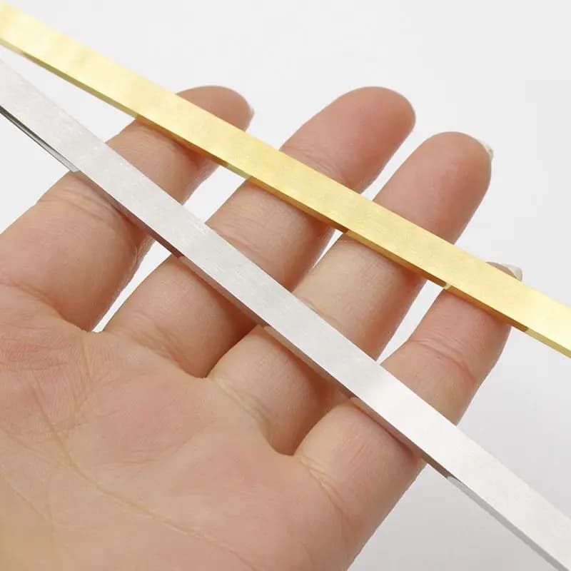 10 Uds. De brazalete con tira pulida de espejo de 4mm, 6mm, 8mm y 1,8mm de espesor para mujer, puede grabar láser, accesorios de joyería de moda