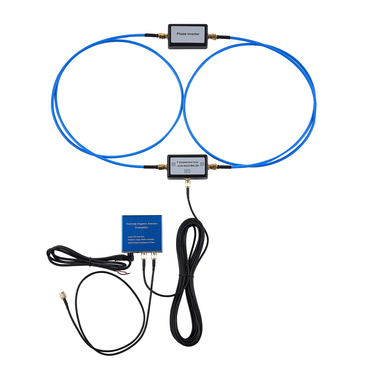 Antena de bucle magnético pasivo portátil ORIGINAL YouLoop para HF y VHF