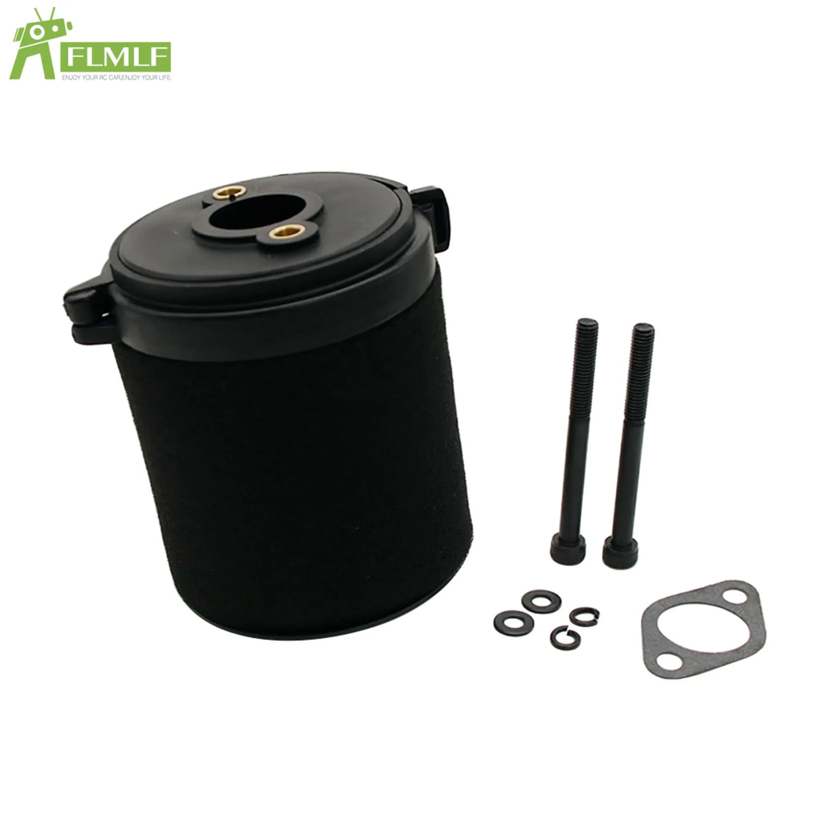 Kit de filtro de aire de plástico o algodón de filtración de espuma apto para 1/5 HPI ROFUN BAHA ROVAN KM BAJA 5B 5T 5SC Losi 5ive T piezas de