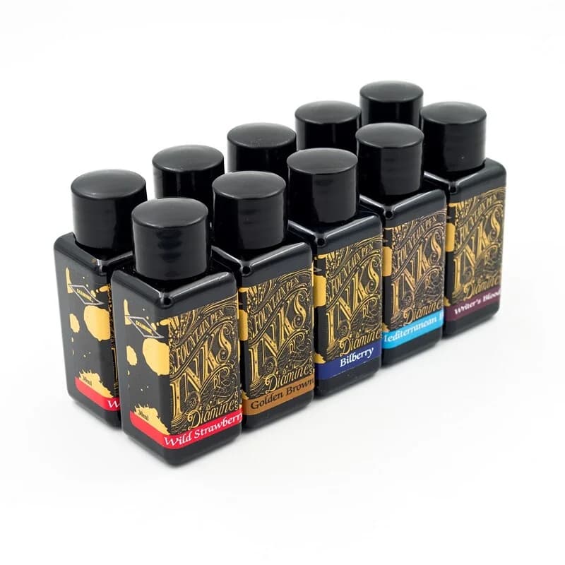 Tinta de Color Diamine Original Británica de 30 ml, Múltiples Tonos, Tinta para Pintura Artística, para Pluma Estilográfica, Pluma de Inmersión,