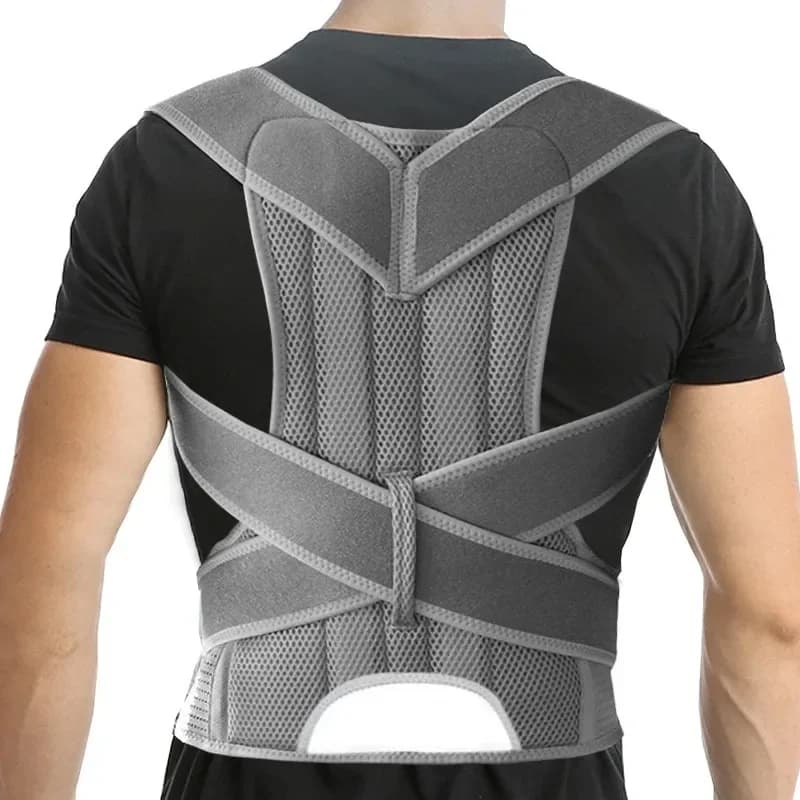 3XL 4XL alisador de columna vertebral banda de soporte Corrector de postura de espalda soporte columna vertebral escoliosis Lumbar cinturón