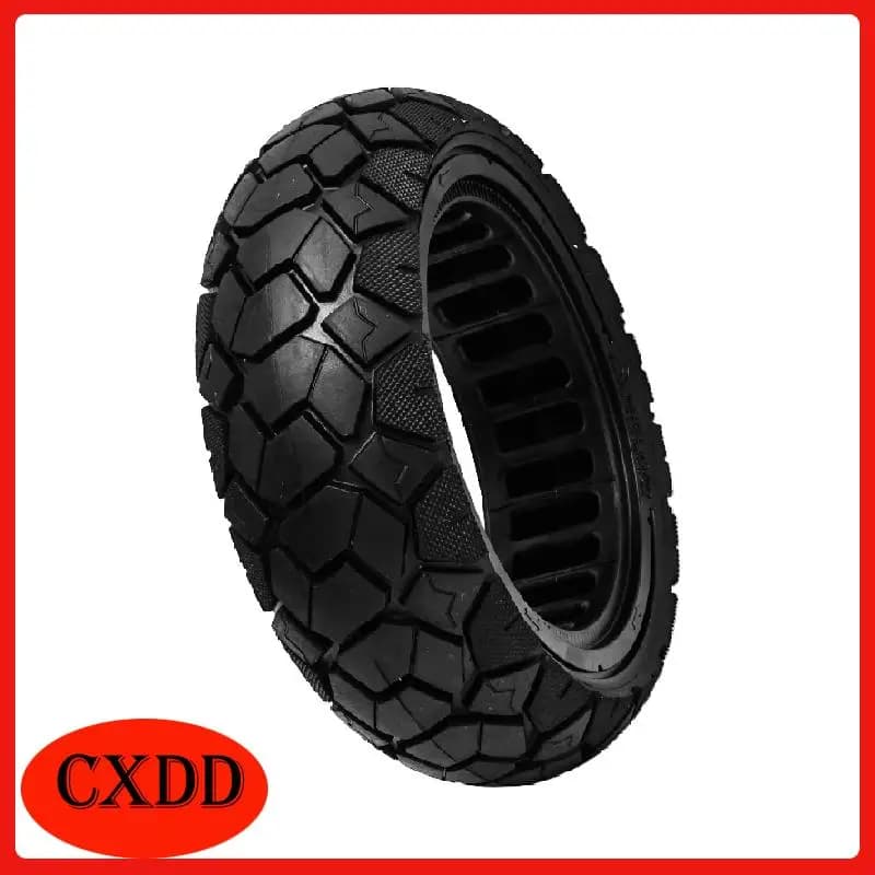 Neumático Sólido 10x2.75-6.5 para Scooter Eléctrico, Neumático Antipinchazos de Alta Elasticidad, Piezas de Modificación