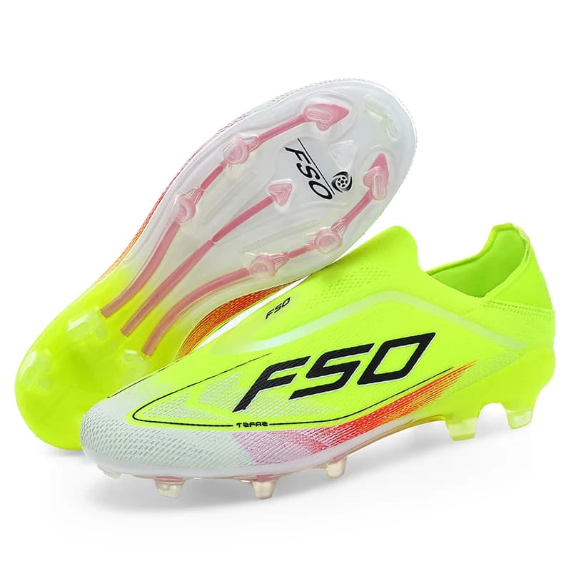 Nuevas botas de fútbol para hombre, tacos para césped, de alta calidad, para partidos al aire libre, antideslizantes, zapatillas deportivas para