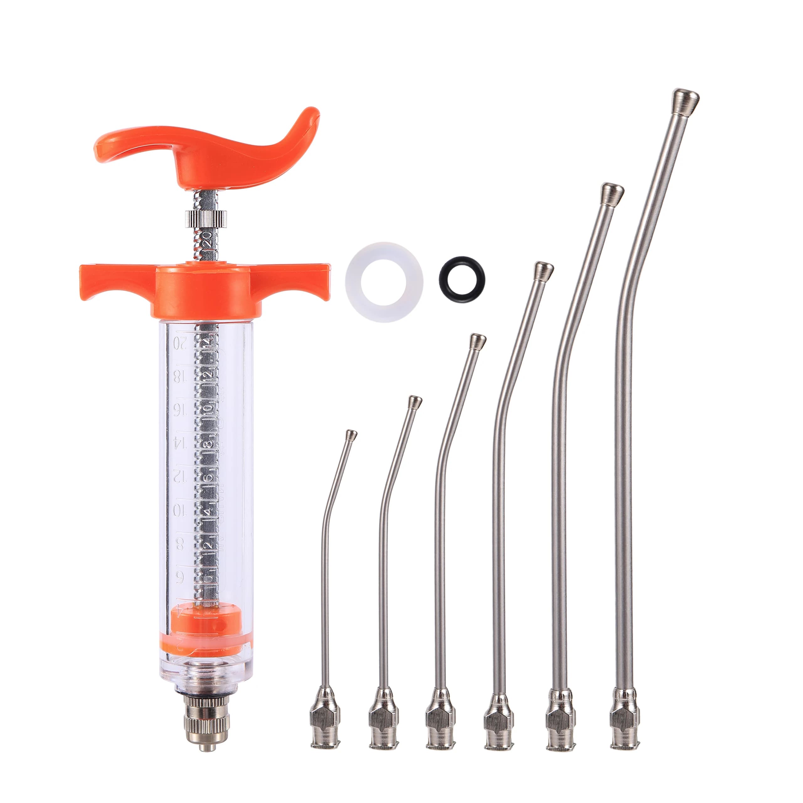 Jeringa de Alta Calidad de 10ml 20ml para Alimentación de Loros, Jeringa para Alimentar Aves, Jeringa para Leche de Aves, Aguja para Alimentar