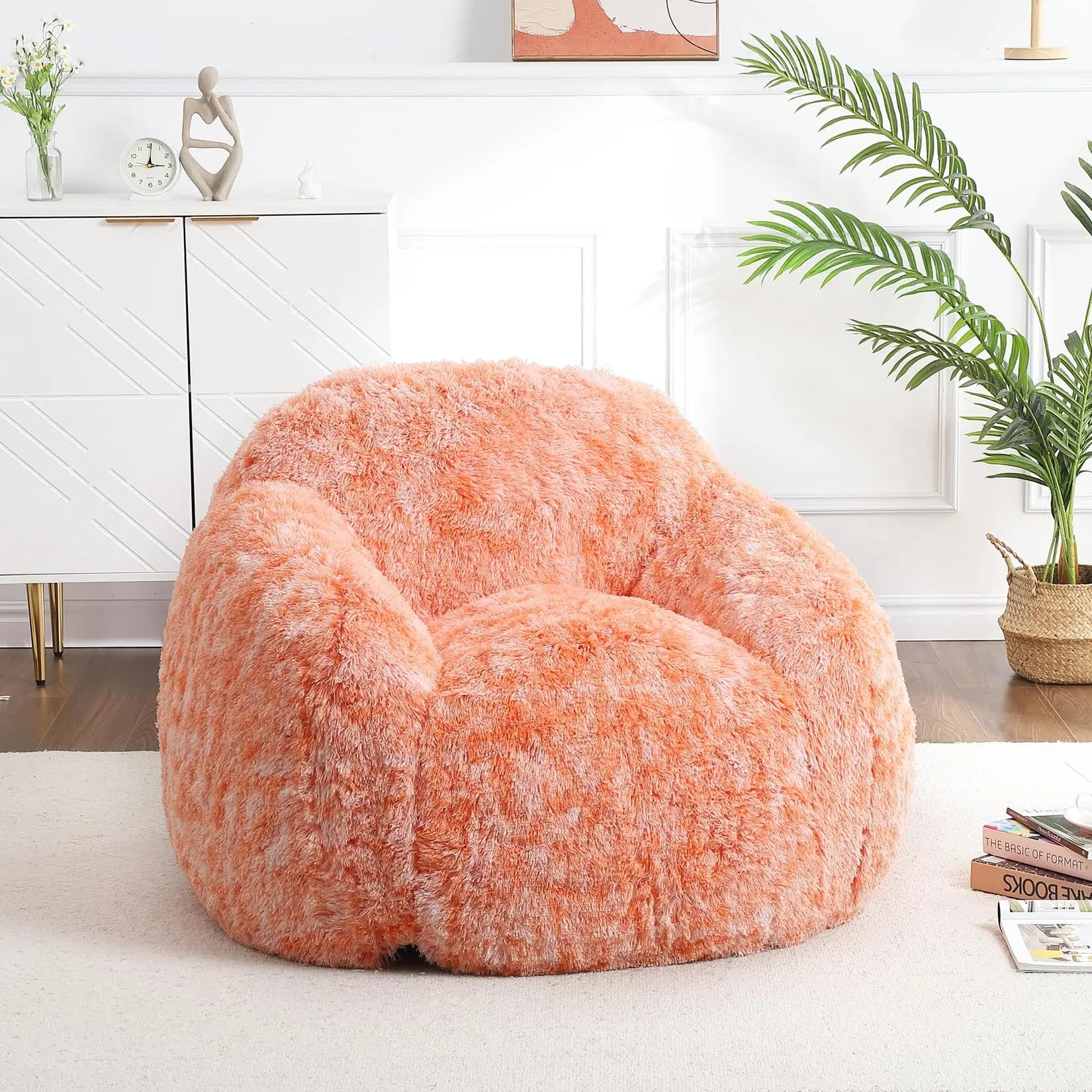 Sillón Puff, Sofá Puff con Reposabrazos, Sofá Suave Relleno de Espuma, Sillón Perezoso para Leer y Jugar