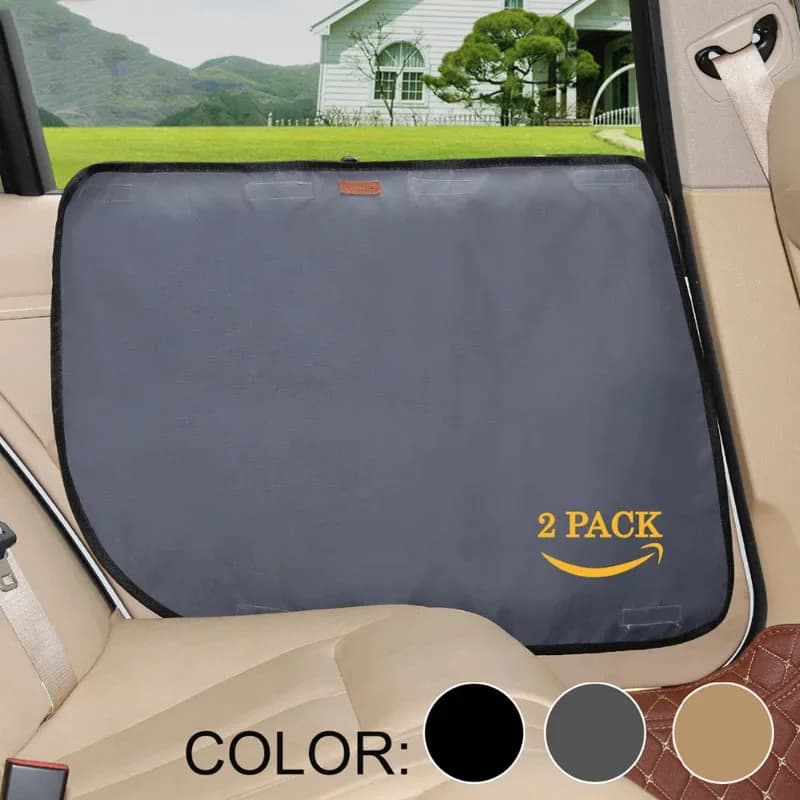 2 unids/pack mascota perro cubierta de puerta de coche Protector impermeable 600D tela Oxford esteras de protección antideslizante protector contra
