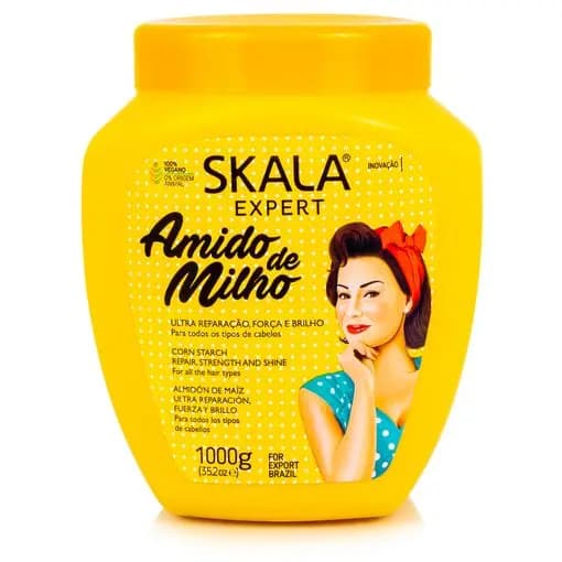 Mascarilla Capilar, Almido de Milho, Skala Expert, Fuerza y Brillo,