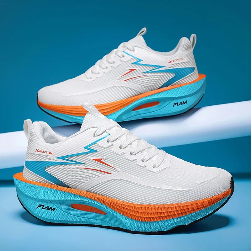 Zapatillas deportivas nuevas para hombre mujer, Zapatillas Deportivas Unisex con Placa de Carbono para Caminar, Correr, Maratón, Atletismo y