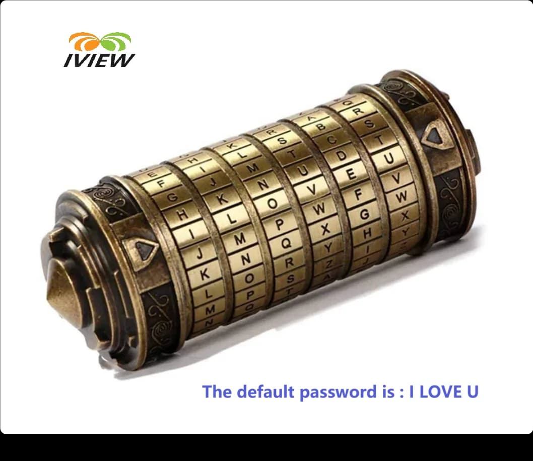 Cerradura de código Leonardo Da Vinci, juguetes, cerraduras Cryptex de Metal para regalos de boda, regalos del Día de San Valentín