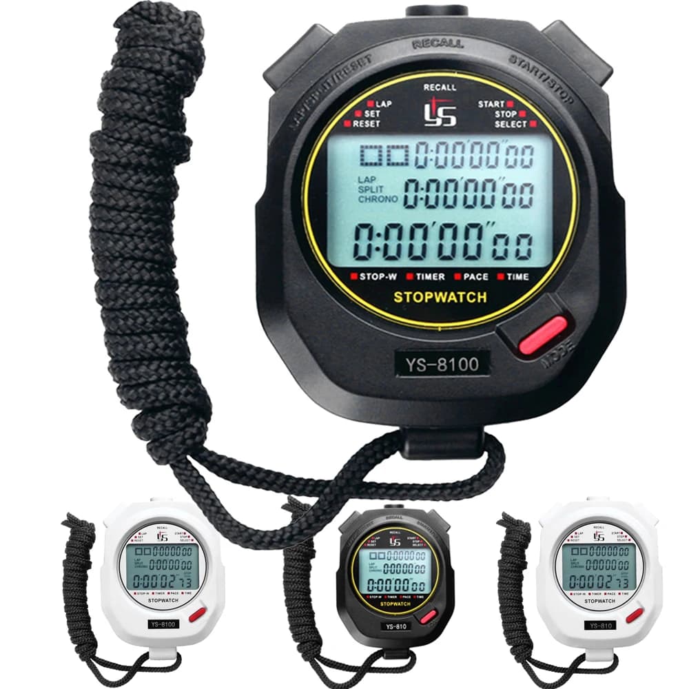 Cronómetro Digital de mano profesional, cronógrafo de entrenamiento para deportes al aire libre, cronógrafo, cronómetro, herramientas de