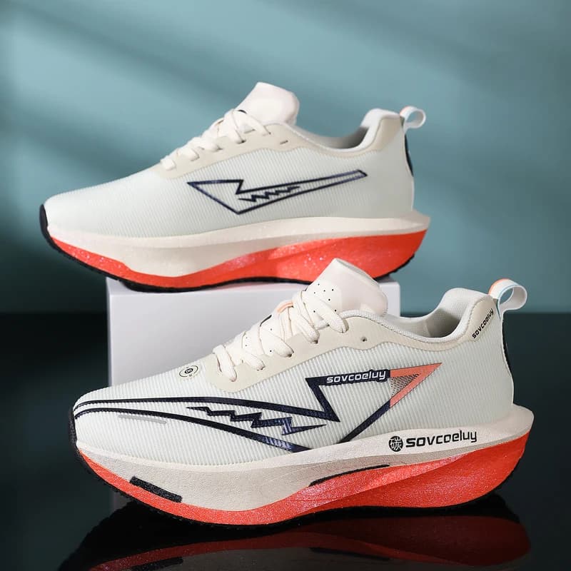 Zapatillas para correr Carbon Board Specialty Marathon para hombre, deportivas, transpirables, ligeras, cómodas, atléticas, antideslizantes